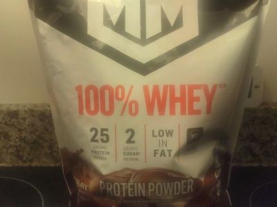 Muscle Milk 100% Whey Protein Powder - Chocolate, 5lb Bag, 25g Protein, Low Fat