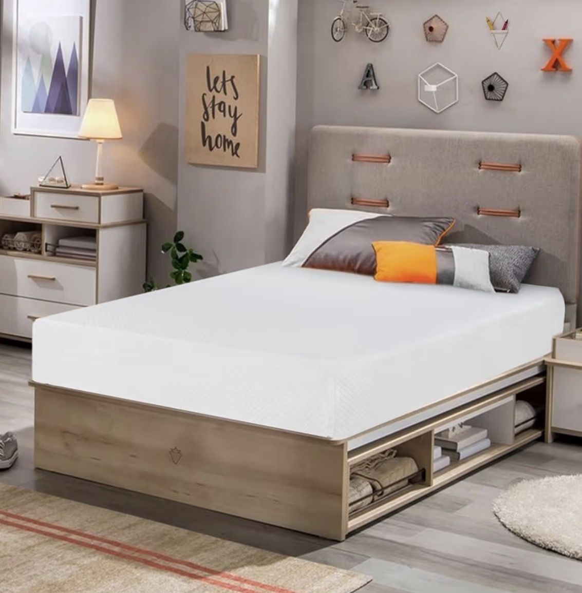 5 Inch Twin Mattress | Medium Firm | Gel Memory