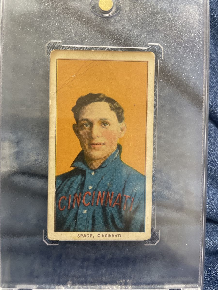 Vintage T206 "SPADE, CINCINNATI" Baseball Card - Tobacco Era Collectible