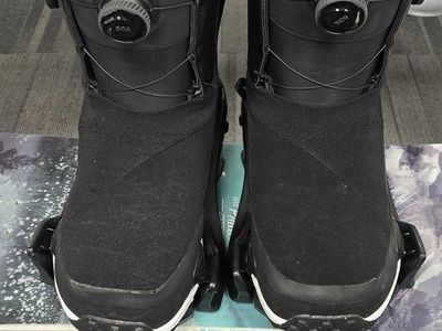 Used Burton Highshot X Step-on Snowboard Boot+Binding Mens 11.5