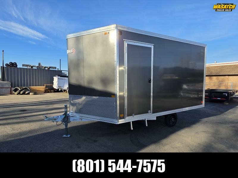 2026 ALCOM 101X12 Hybrid 3.0 with Track Mats Enclosed Snowmobile Trailer