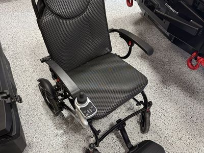 JUSTHERO Lightweight & Foldable Power Wheelchair with Remote Control