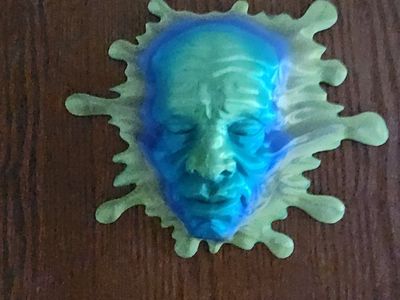 Vintage Ghostbusters Gooper Ghosts Slime Face Wall Plaque Decor