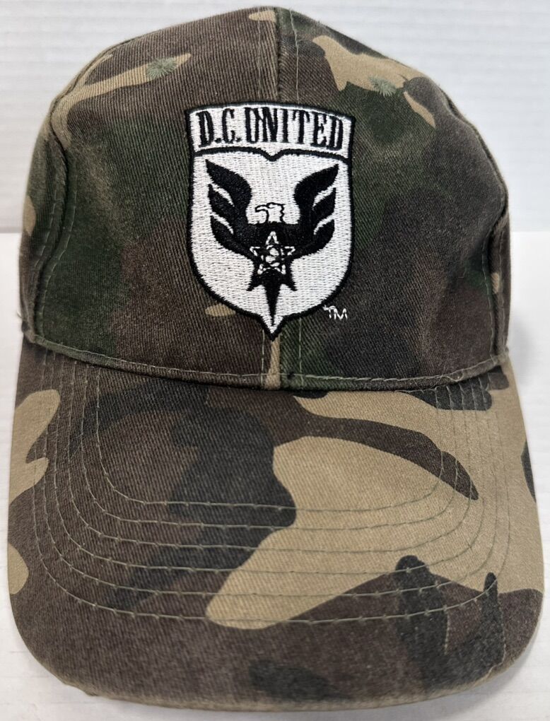 D.C United MLS Camo Military Appreciation Hat