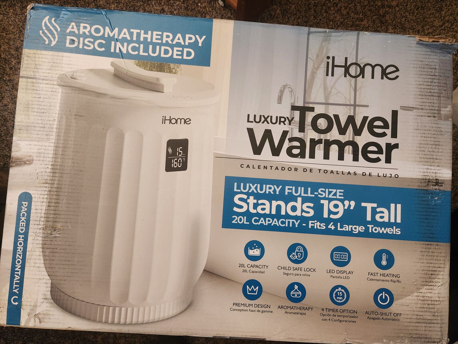 iHome Towel Warmer
