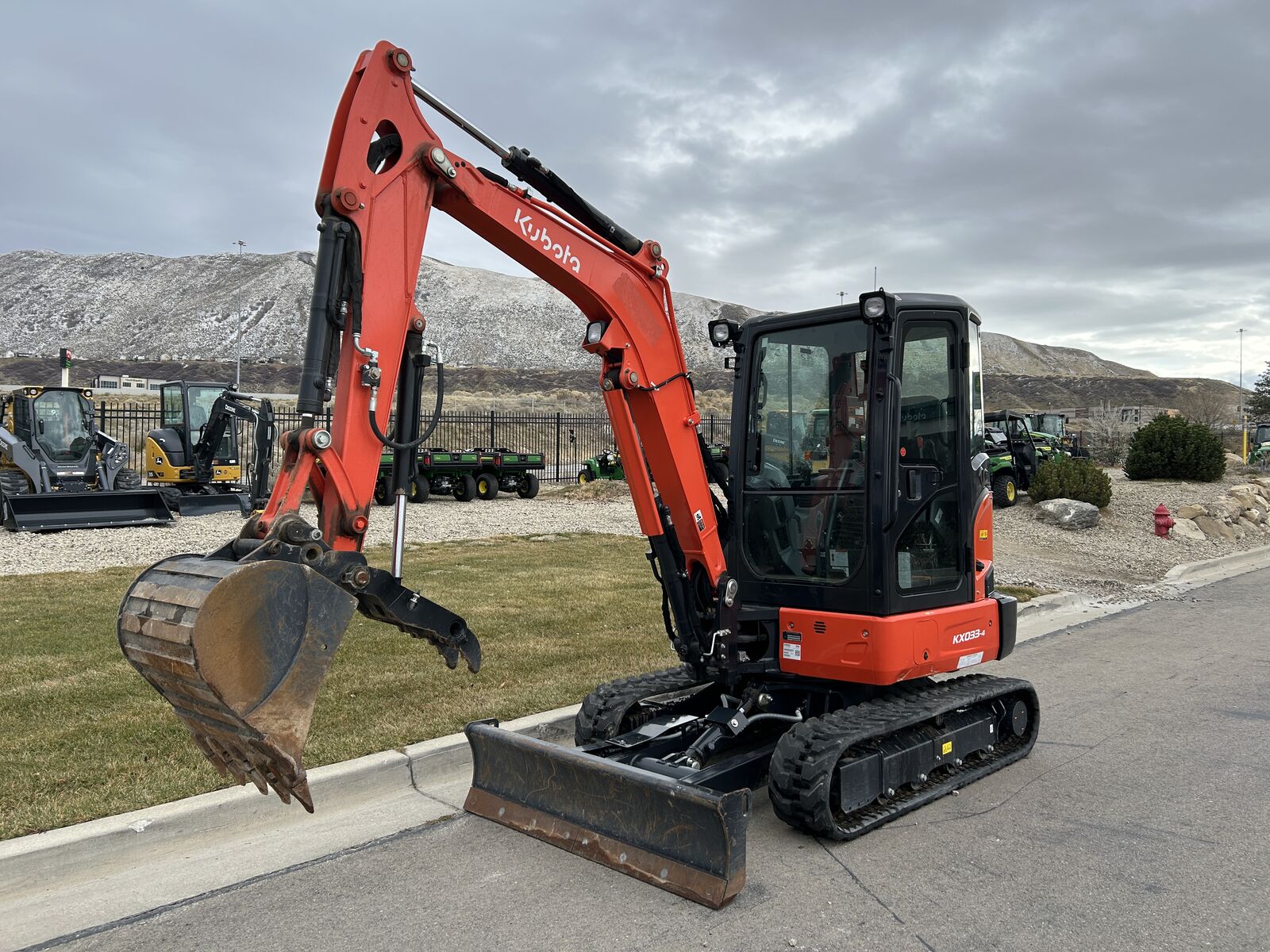 Used 2024 Kubota KX033-4 Compact Excavator (100hrs)