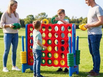 XL 4 in A Row Connect Game
Ages- 12M++ Qty-6