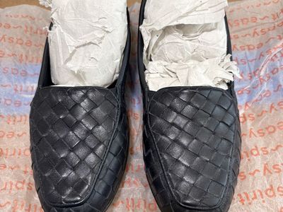 Easy Spirit SE DEVITT19 Women's Dark Blue 8.5W Woven Loafers - Comfort Out of The Box