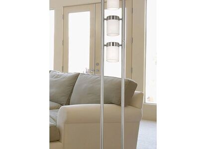 Stainless Steel Matinee Floor Lamps