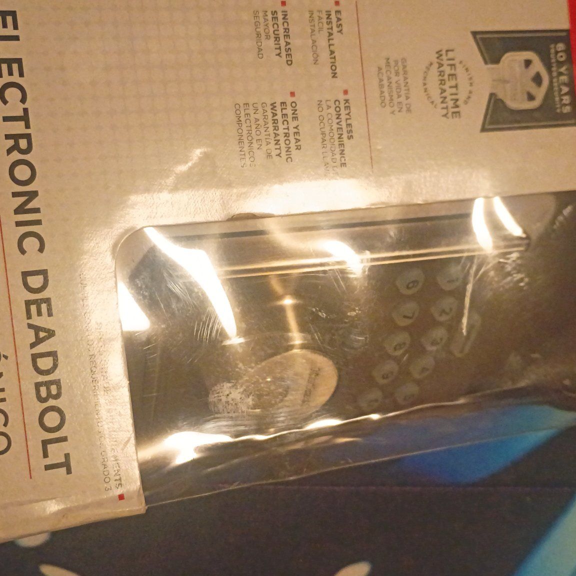 kwick set electronic deadbolt