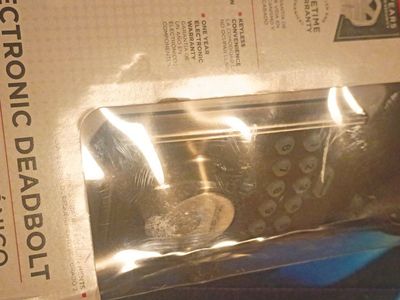 kwick set electronic deadbolt