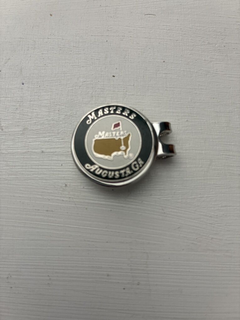 Masters Golf Logo Hat Clip And Magentic Holder