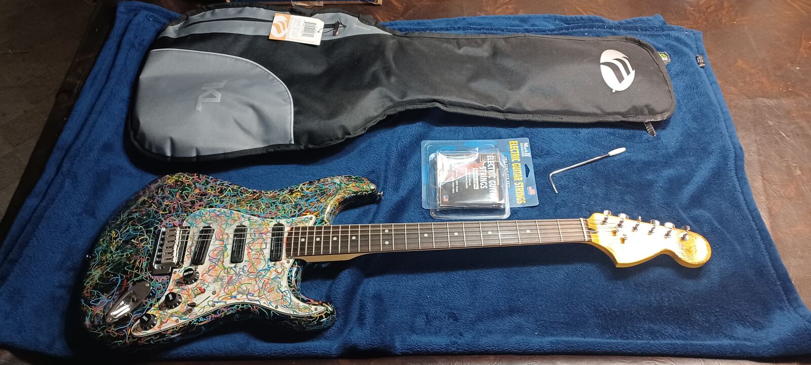 SQUIER STRATOCASTER ELECTRIC GUITAR