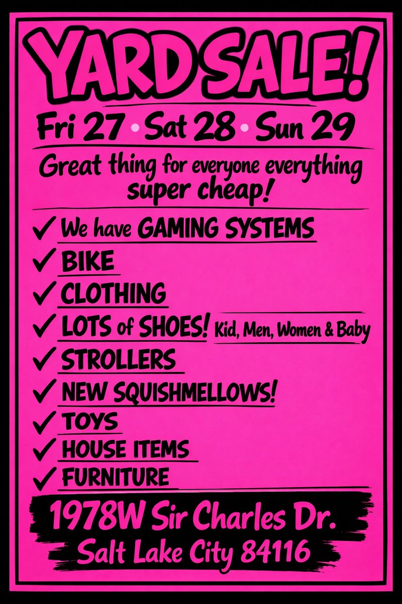 Multifamily Yard Sale