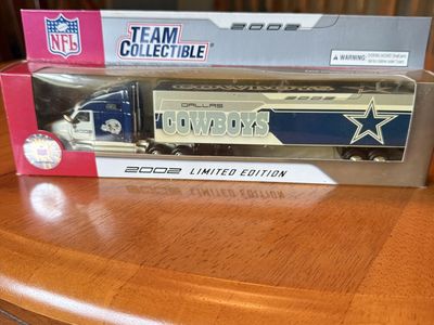 Dallas Cowboys metal semi truck