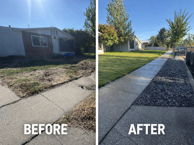 Concrete Curbing | Landscape Borders | Pavers | Hardscaping | Sprinkler Installation | Salt Lake County