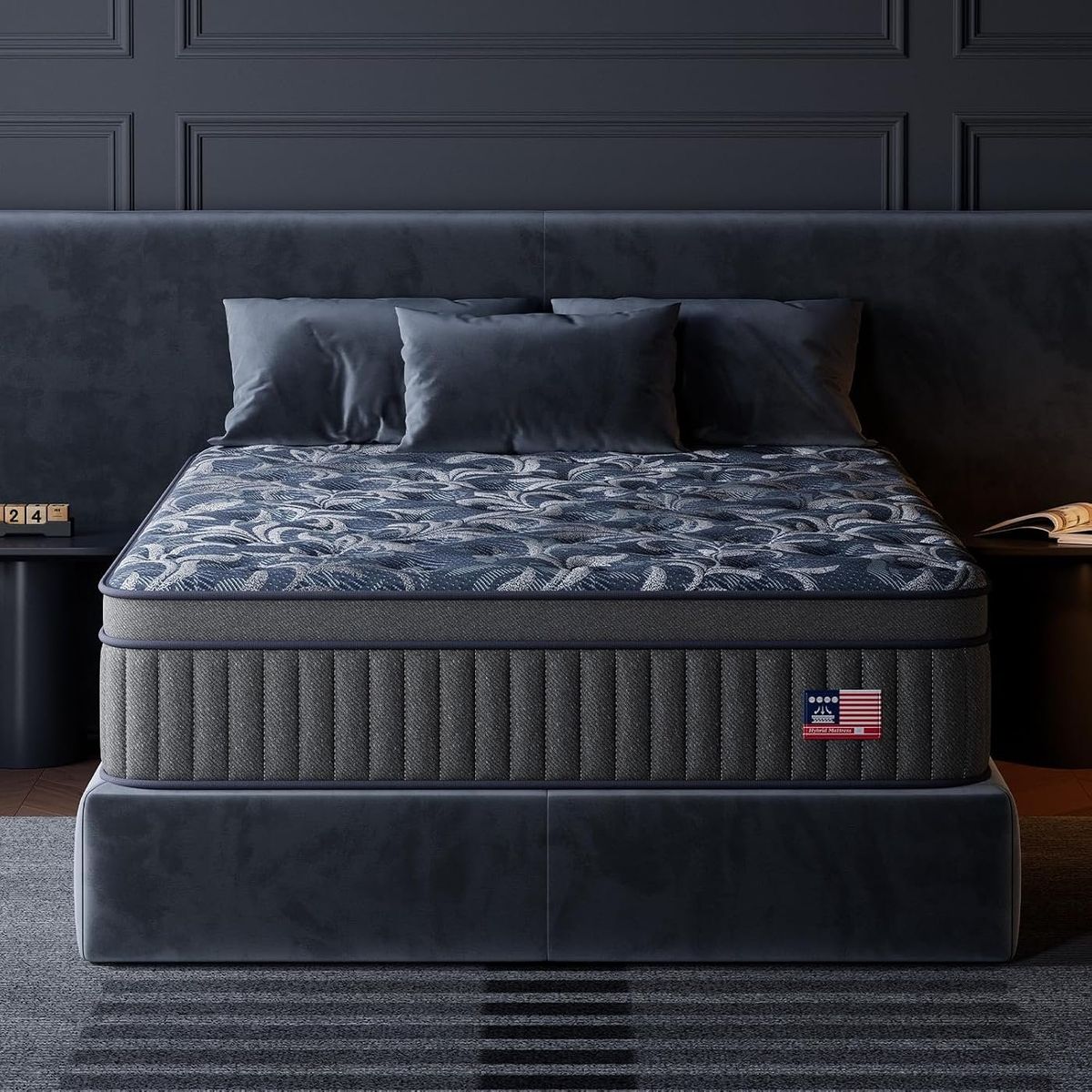 Huwesal 12 Inch Queen Hybrid Mattress -  New in wrapping