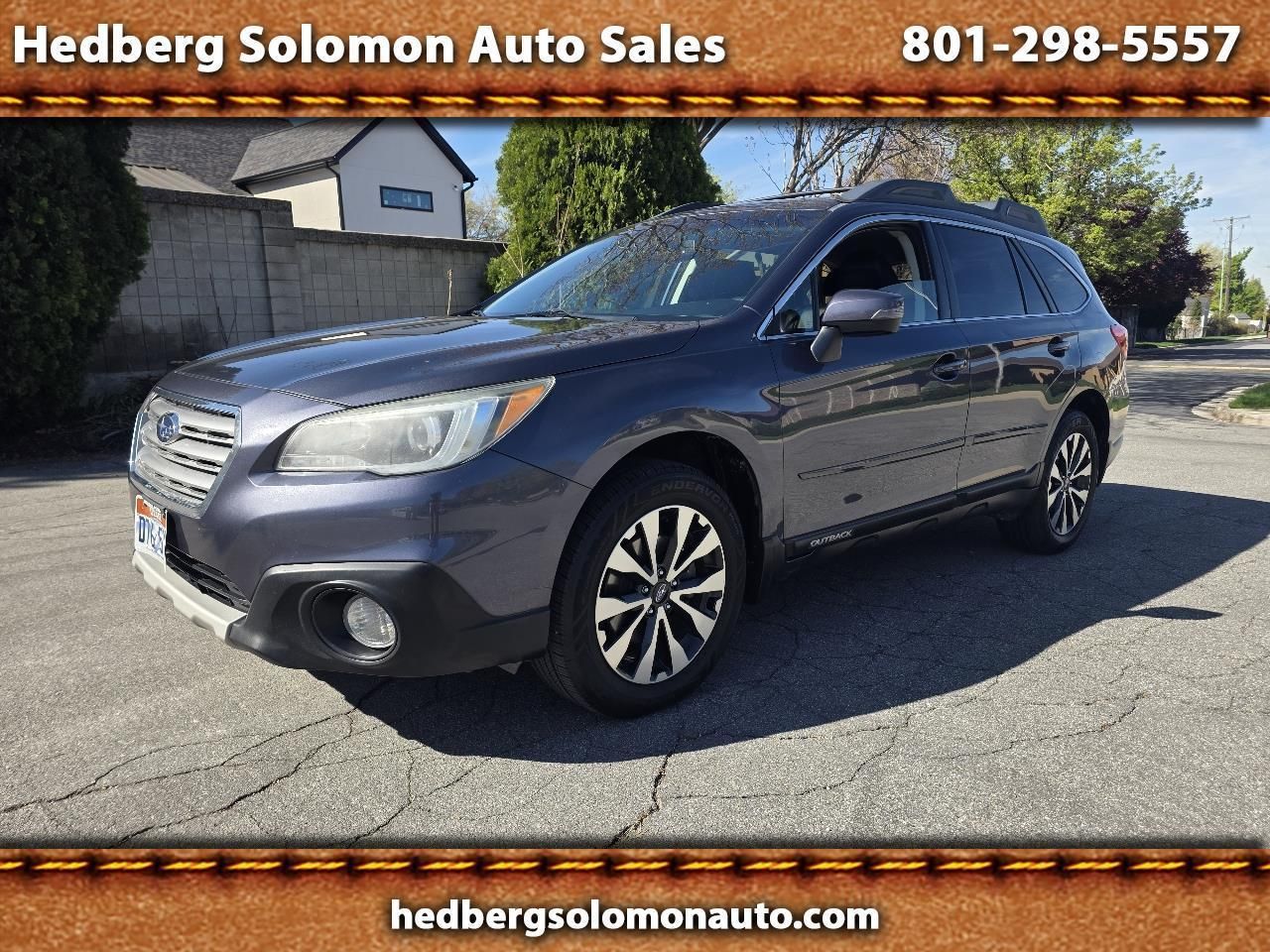 2015 SUBARU OUTBACK 2.5i Limited