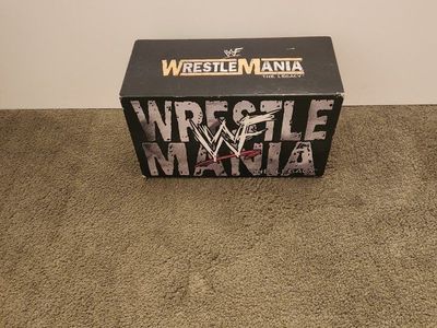WWF Wrestlemania 1-14 The Legacy Vhs Box Set Wwe Wrestling