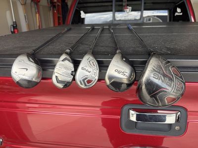 Assorted driver woods hybrid - PING, TaylorMade, Nike, Cleveland