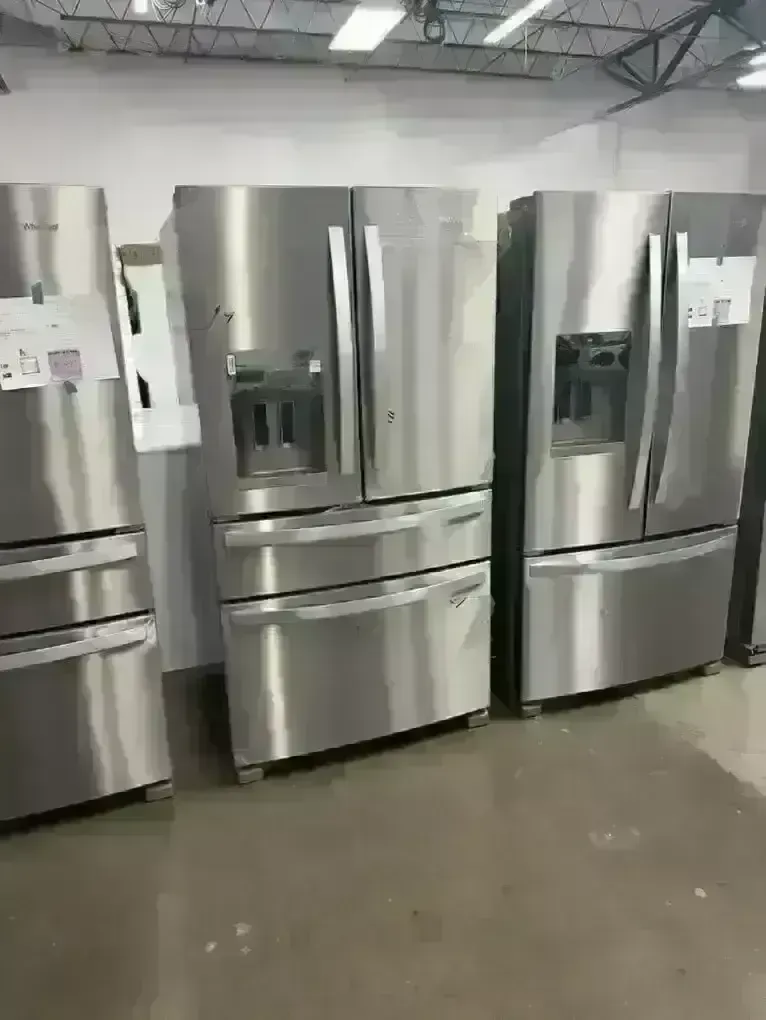 NEW WHIRLPOOL 4 DOOR STAINLESS FRENCH DOOR