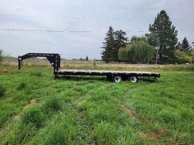 Heavy Duty 24' Tandem Dual Axle Deckover Trailer
