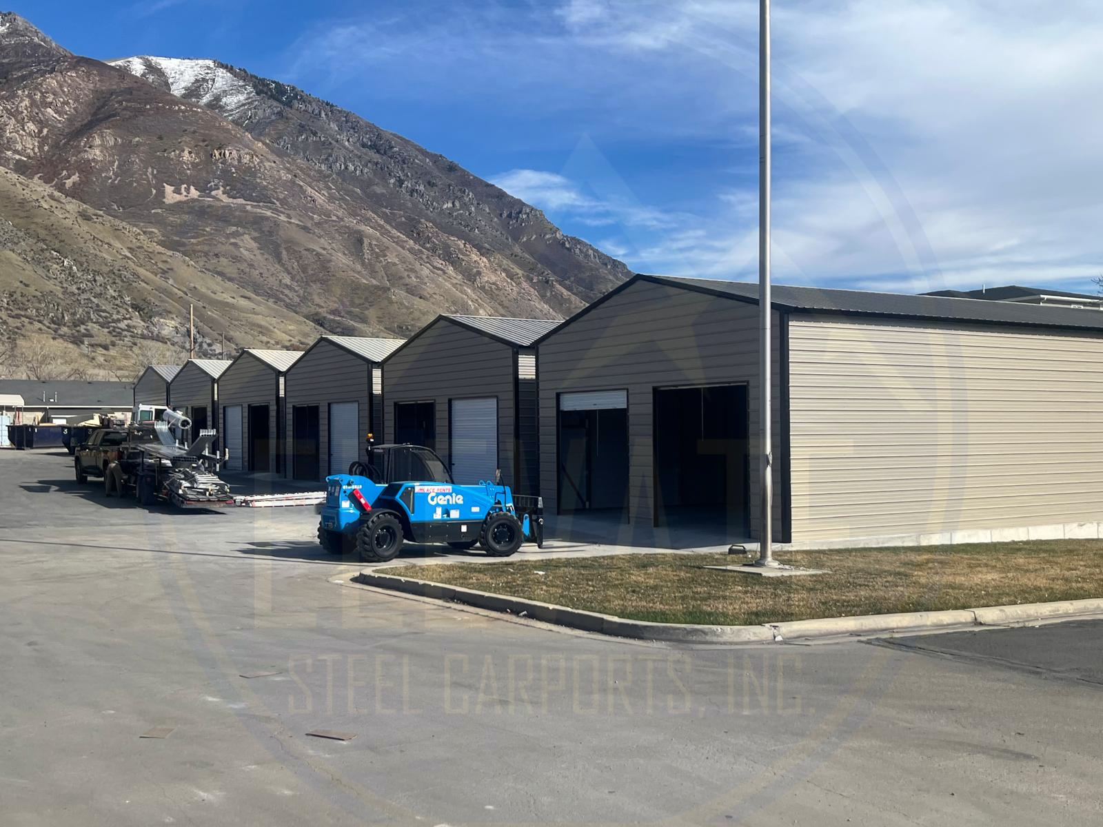 Garages and Carports Available