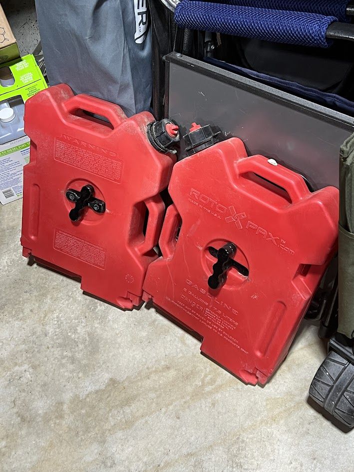 Honda Talon Tires & Gas Cans