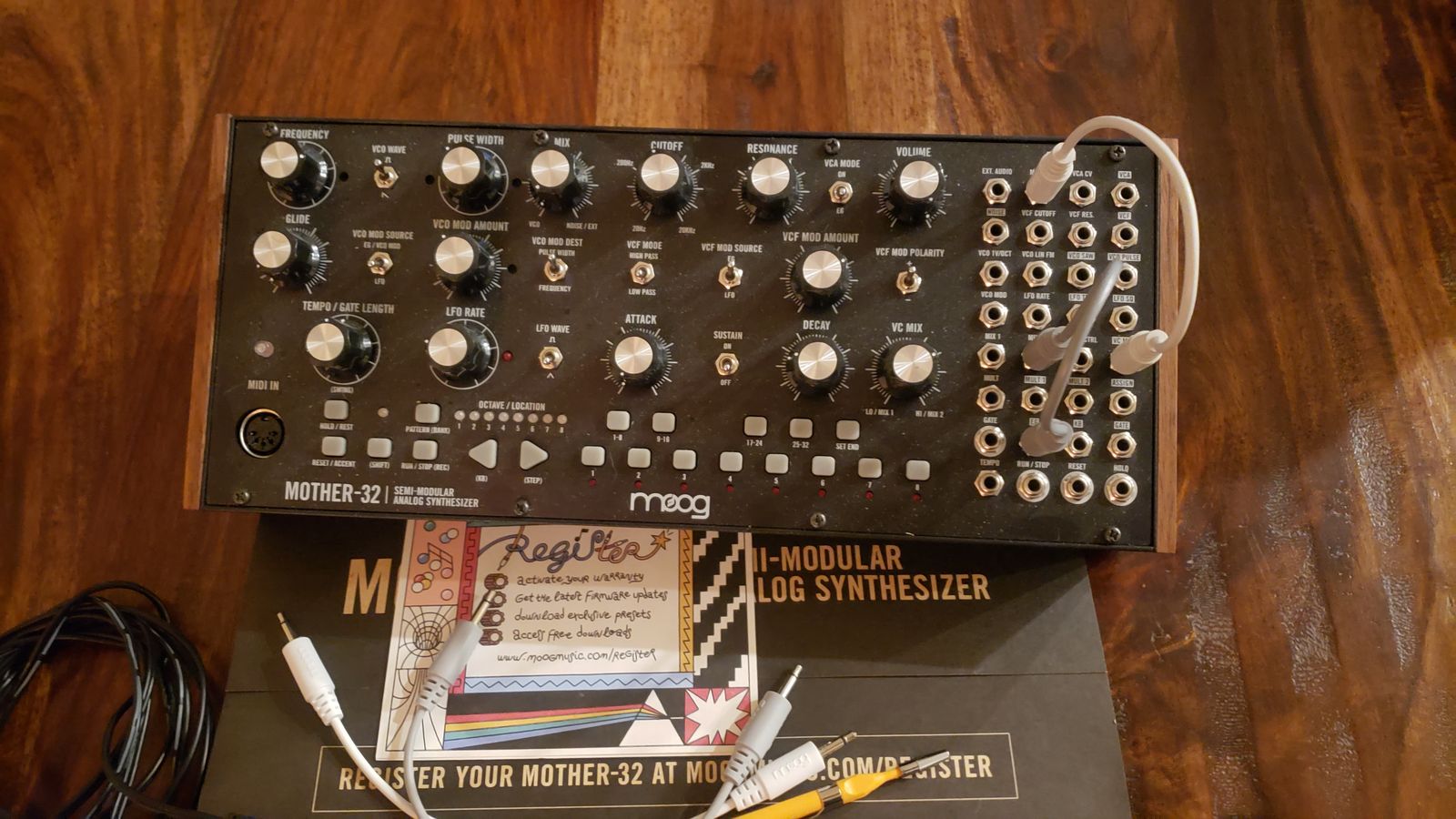 Moog Mother 32 Synthesizer Sequencer