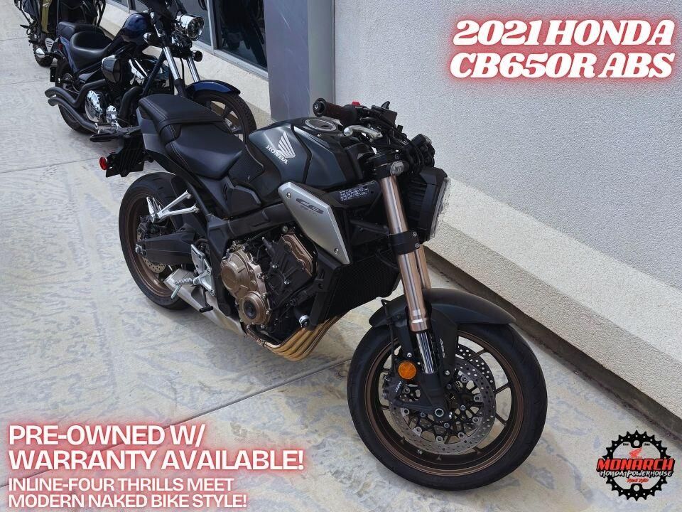 2021 Honda CB650R ABS – Only 3,776 Miles – $7,499