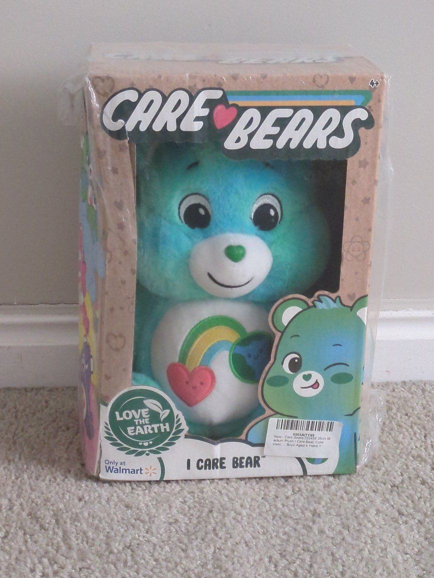 Care Bears "I Care Bear" 14" Plush - Love the Earth
