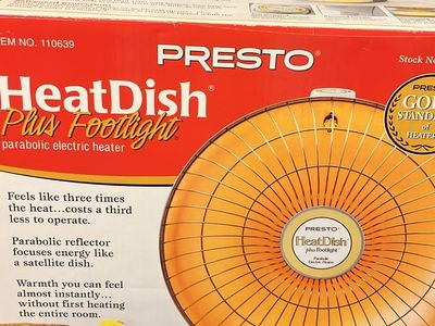 Presto HeatDish Plus Footlight Heater