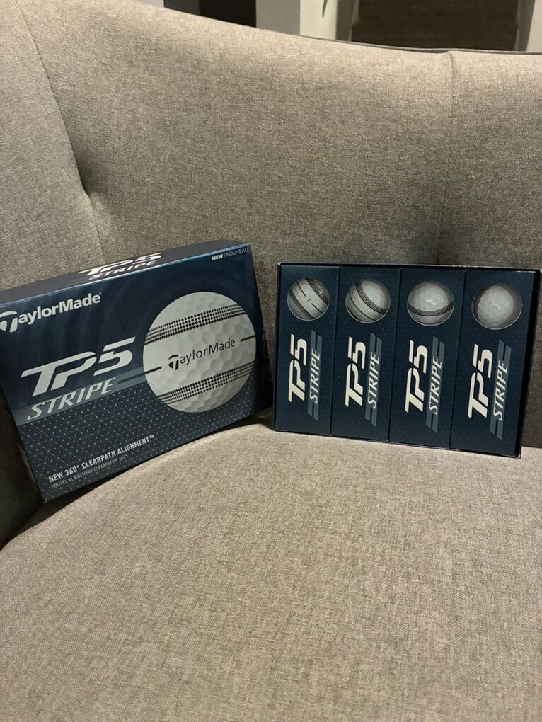 1 Dozen Taylormade TP5 Golf Balls