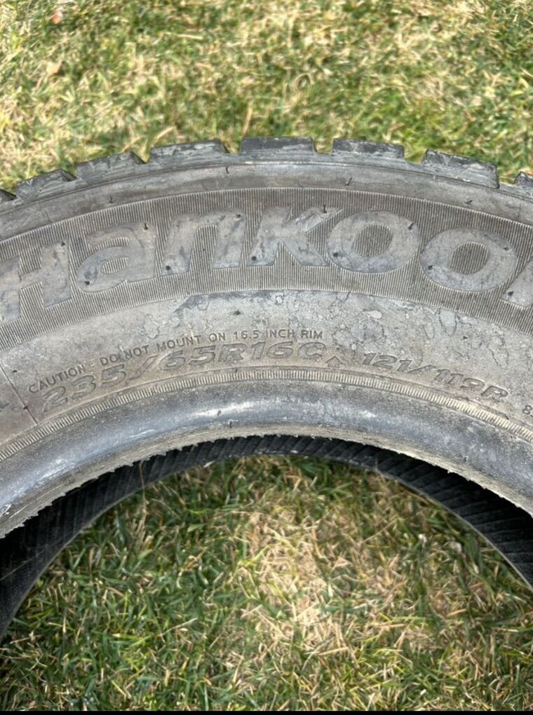 235 65 R16 Hankook Snow Tires