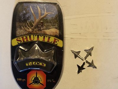 Shuttle T Lock 100 Broadheads