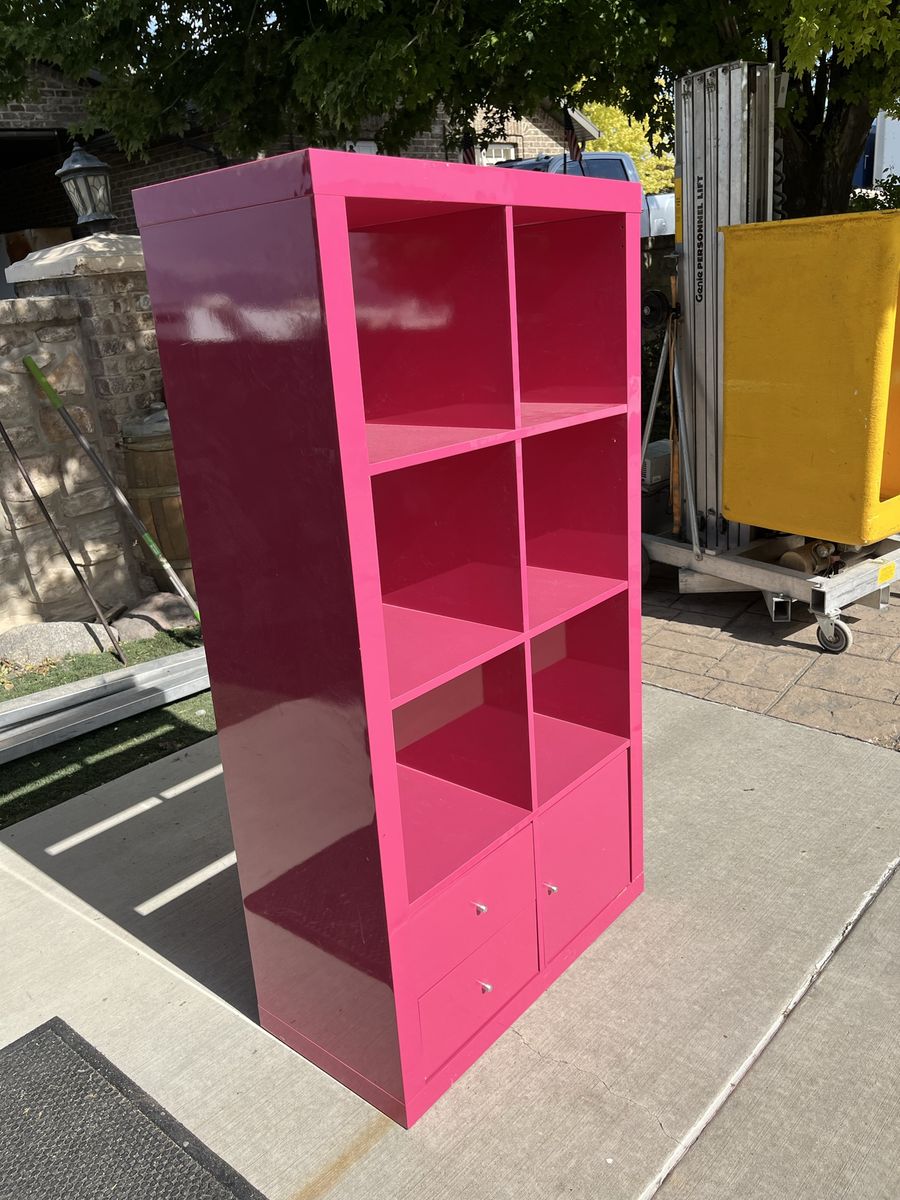 Pink dresser
