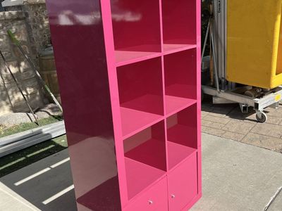 Pink dresser