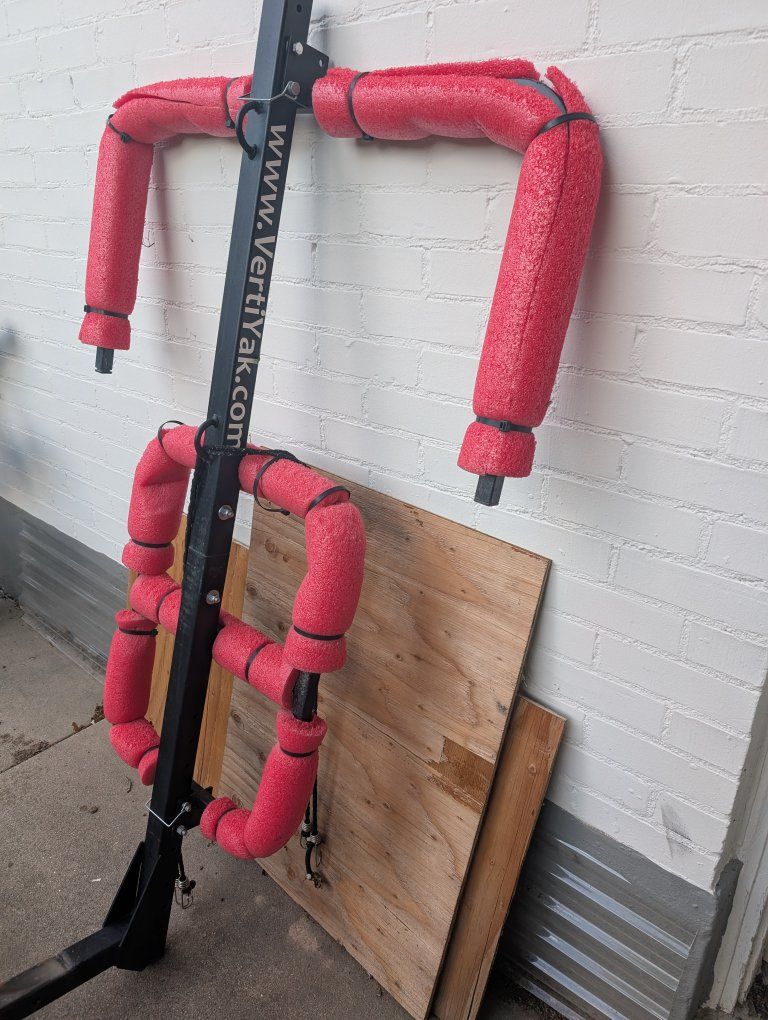 Vertiyak hitch mount kayak rack