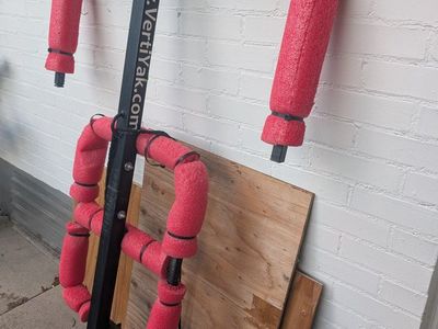 Vertiyak hitch mount kayak rack