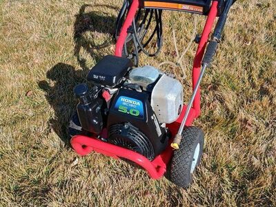 Troy Built pressure washer