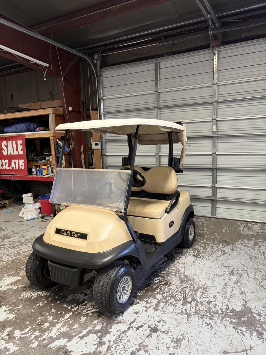 2016 club car precedent gas EFI carts