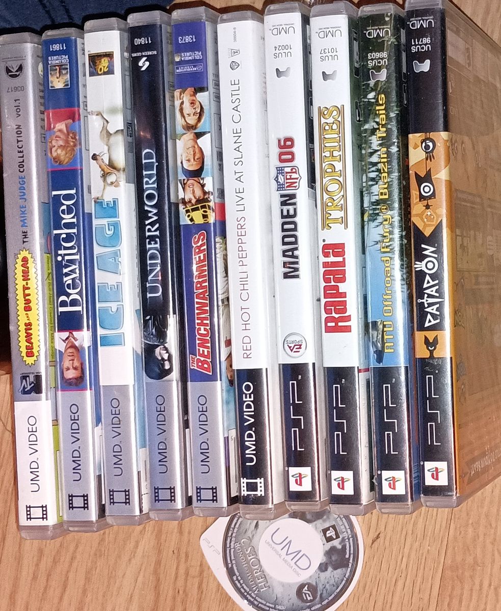 PSP games and movie lot $15 for all