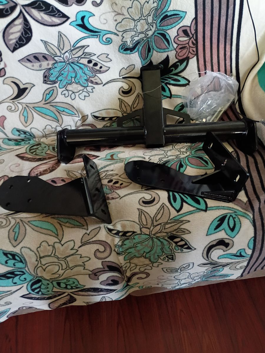 Hitch metal black receiver 