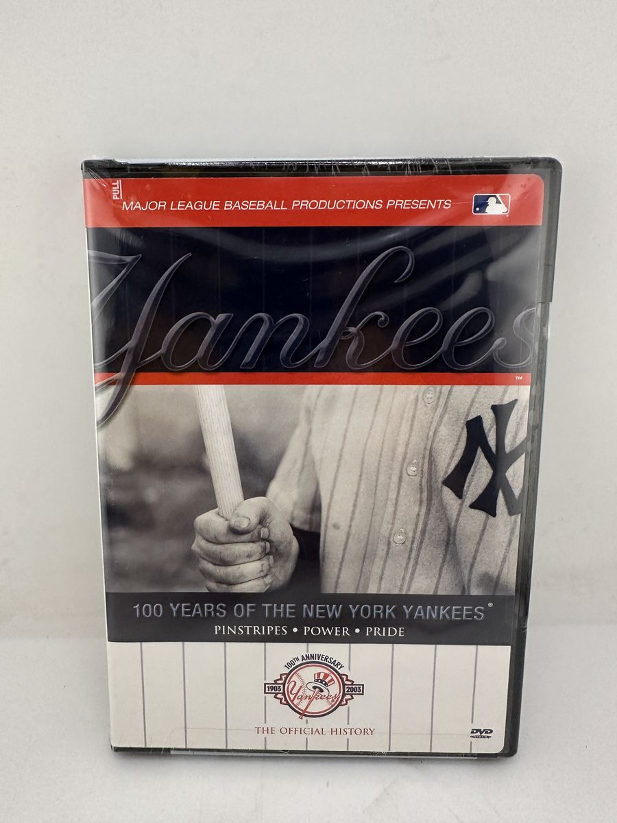 100 Years of the New York Yankees DVD Factory Sealed MLB Official History 1903-2003