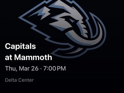 Mammoth Vs Capitals