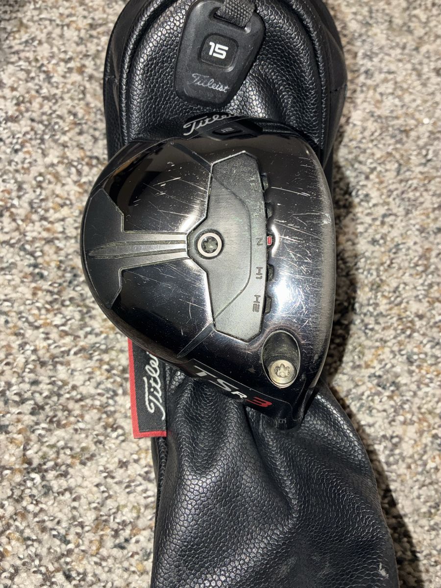 Titleist TSR3 3 Wood 15* Head Only Great Condition