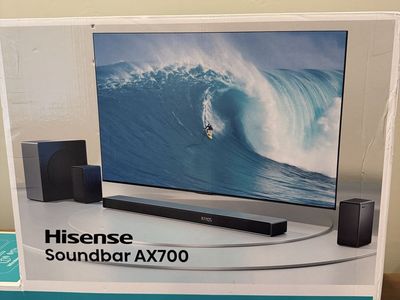 Hinsense soundbar ax700 5.1.4 CH Dolby Atmos