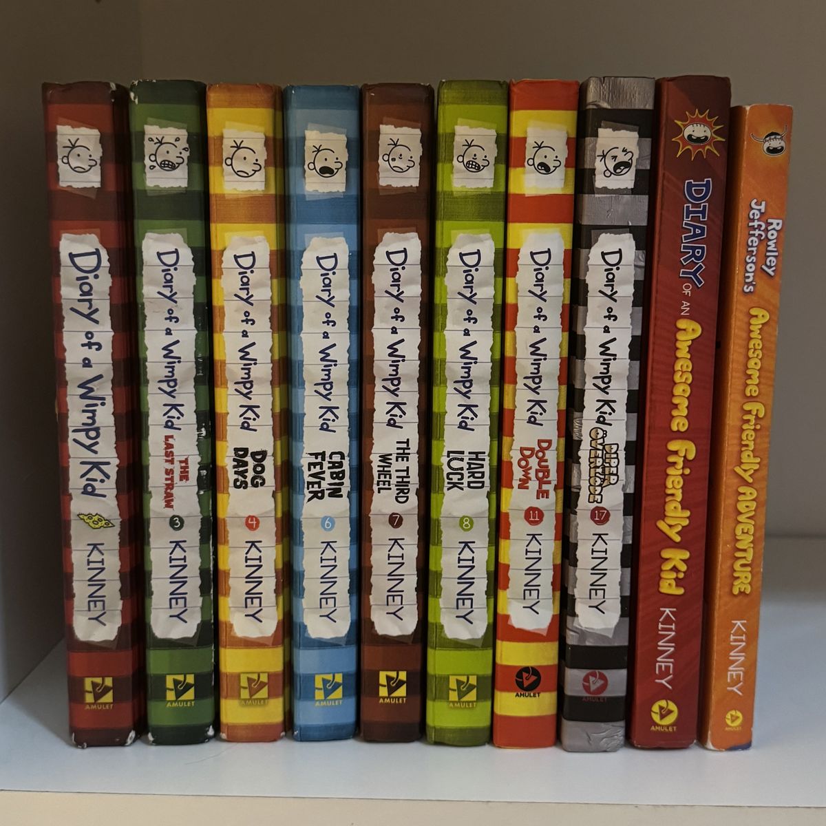 10 Diary Of A Wimpy Kid Books
