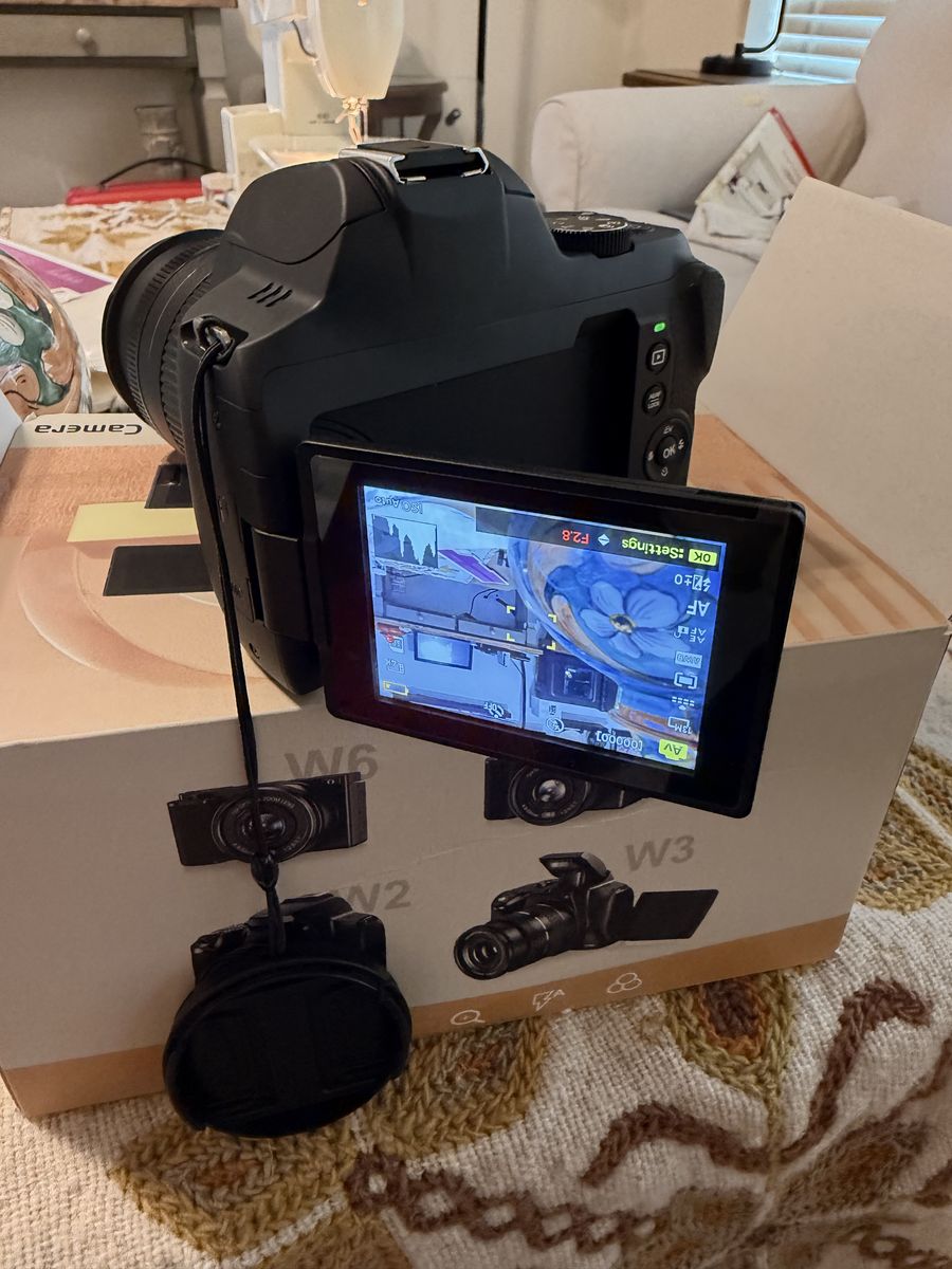 Wifi optical zoom digital 72 mpx camera