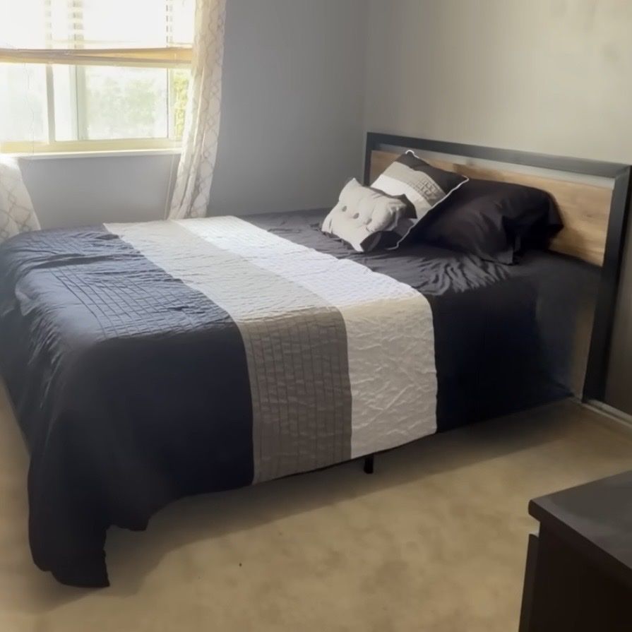 Full Mattress and bed